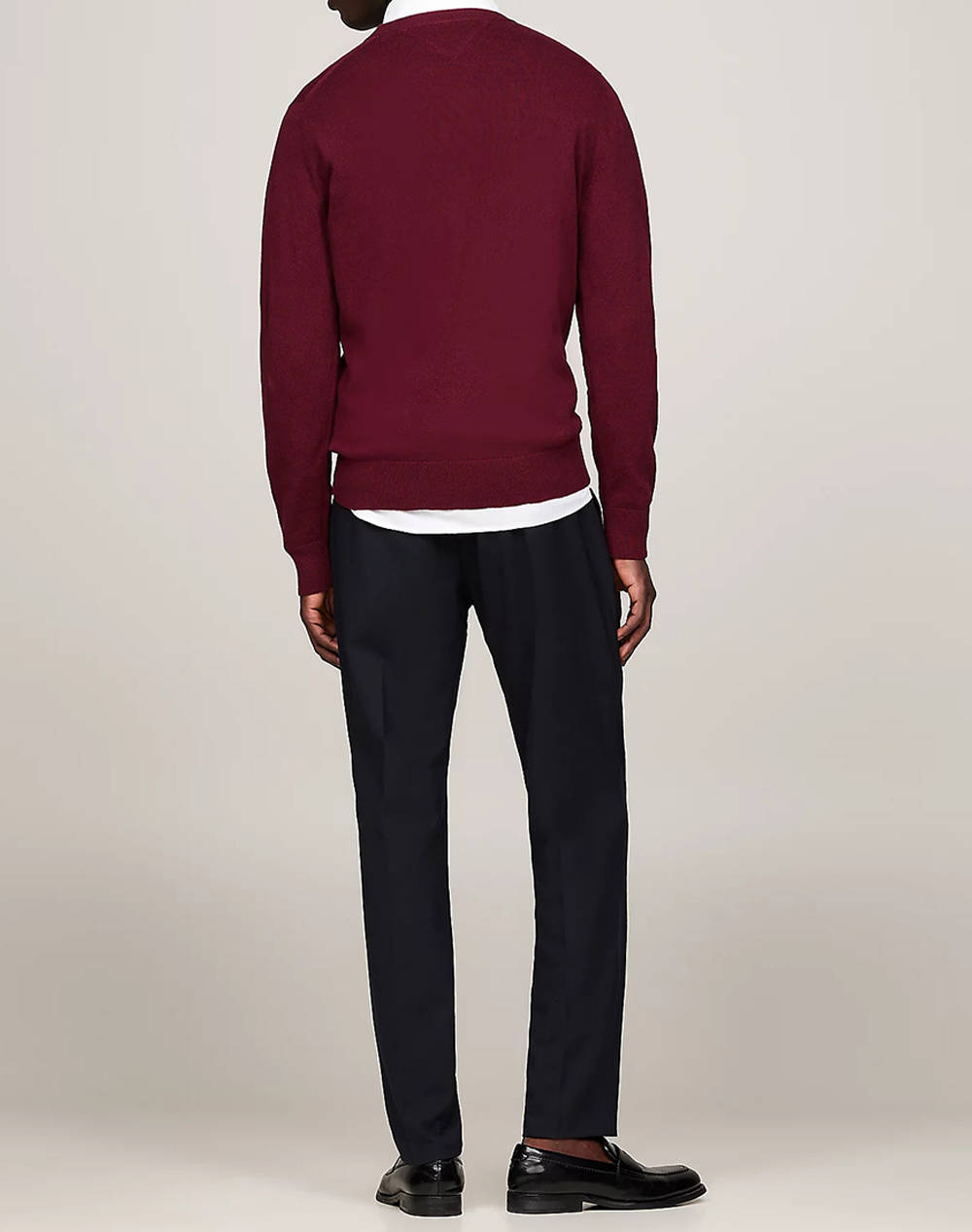 TOMMY HILFIGER PIMA ORG CTN CASHMERE CREW NECK