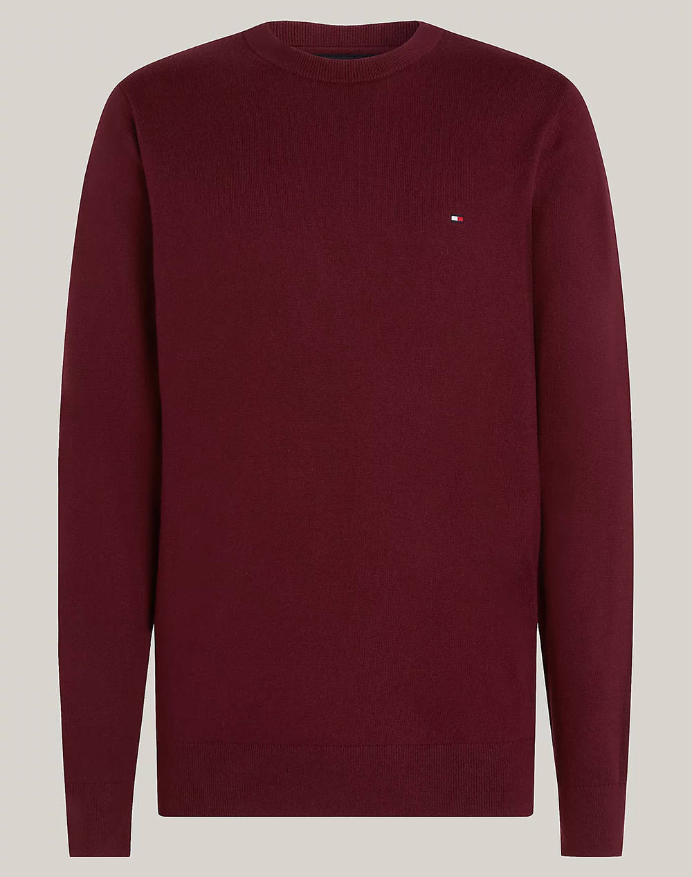 TOMMY HILFIGER PIMA ORG CTN CASHMERE CREW NECK