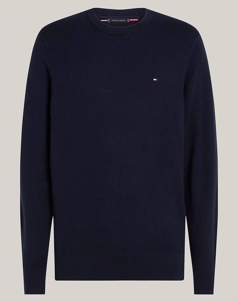 TOMMY HILFIGER PIMA ORG CTN CASHMERE CREW NECK