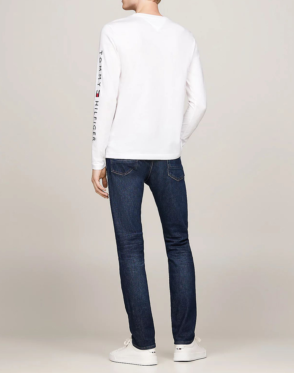 TOMMY HILFIGER TOMMY LOGO LONG SLEEVE TEE