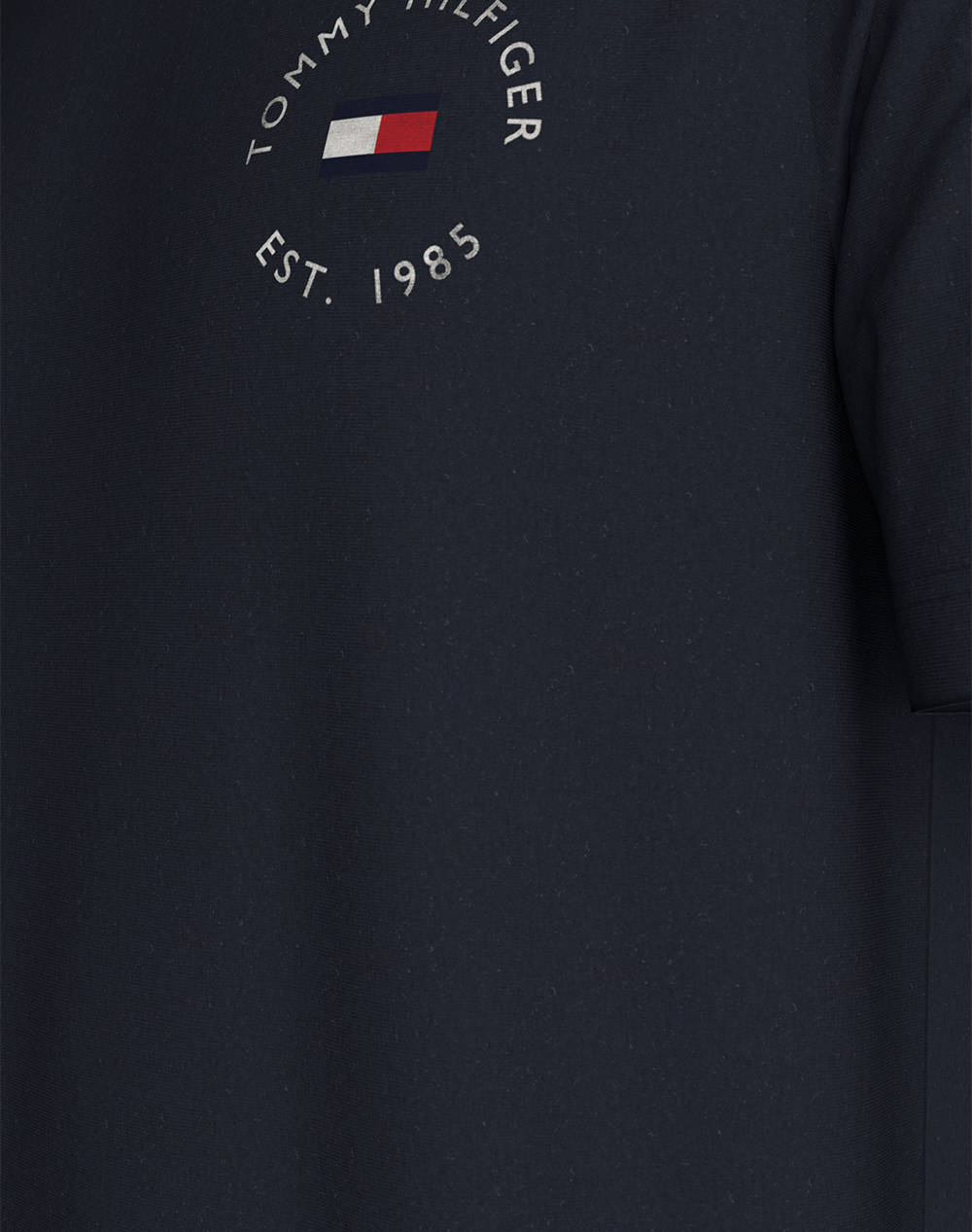 TOMMY HILFIGER ROUNDLE LOGO CHEST TEE