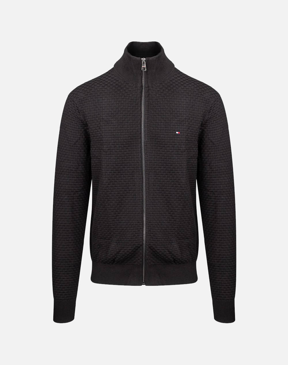 TOMMY HILFIGER 9GG STRUCTURE ZIP THROUGH