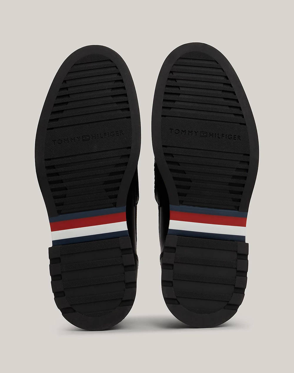 TOMMY HILFIGER LIGHT HILFIGER LEATHER LOAFER