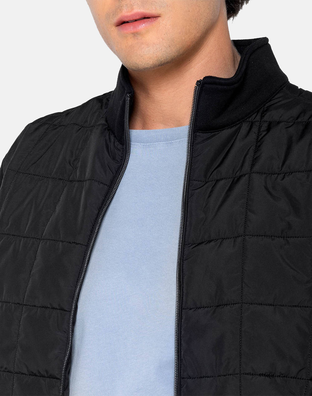 THE BOSTONIANS GEACA QUILTED HYBRID REGULAR FIT QUAL 7262-PAT 9018-00