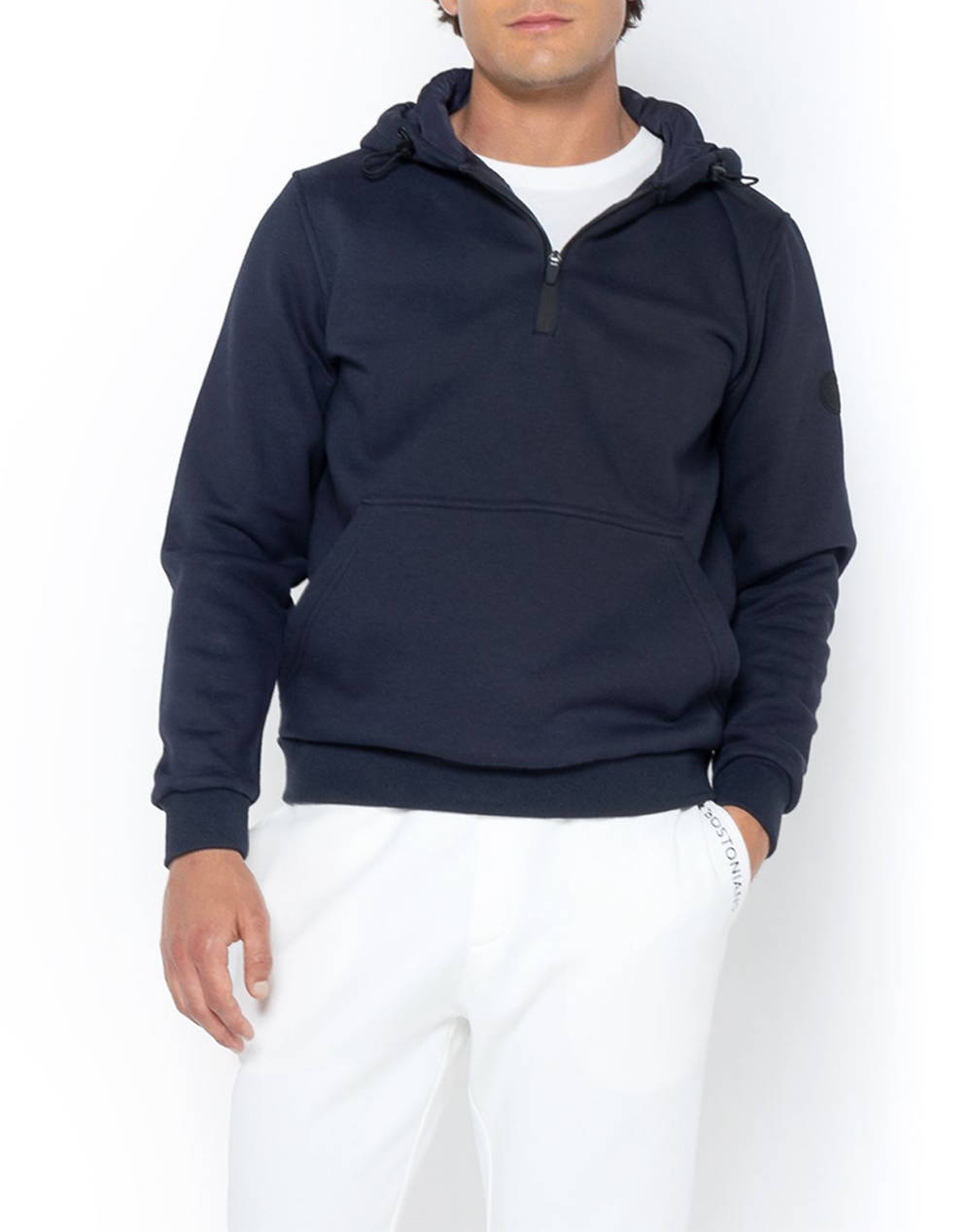 THE BOSTONIANS HANORAC DIN BUMBAC HALF ZIP REGULAR FIT QUAL 7262 PAT 9019-00