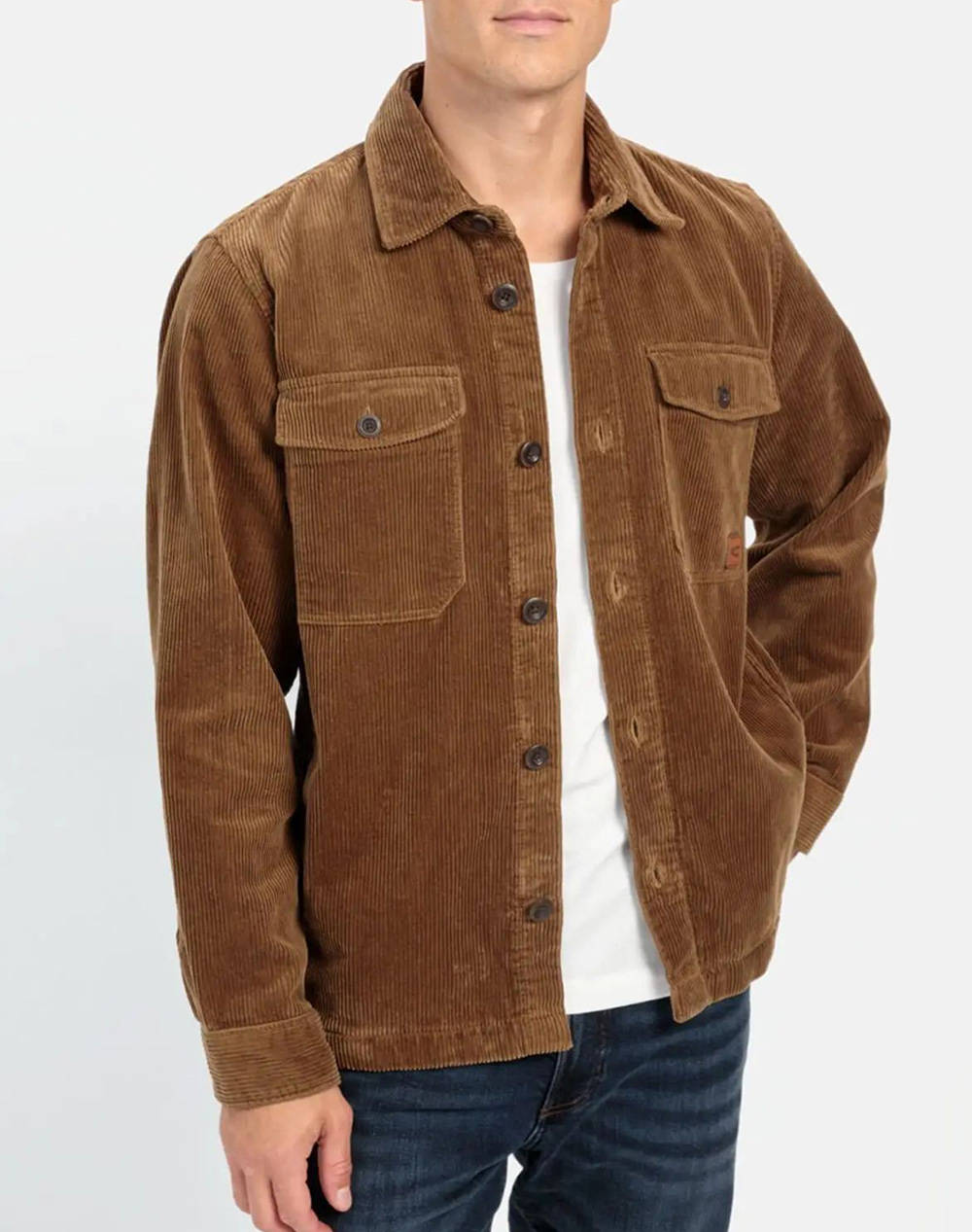 CAMEL CAMASA Overshirt Μ.Μ. Corduroy