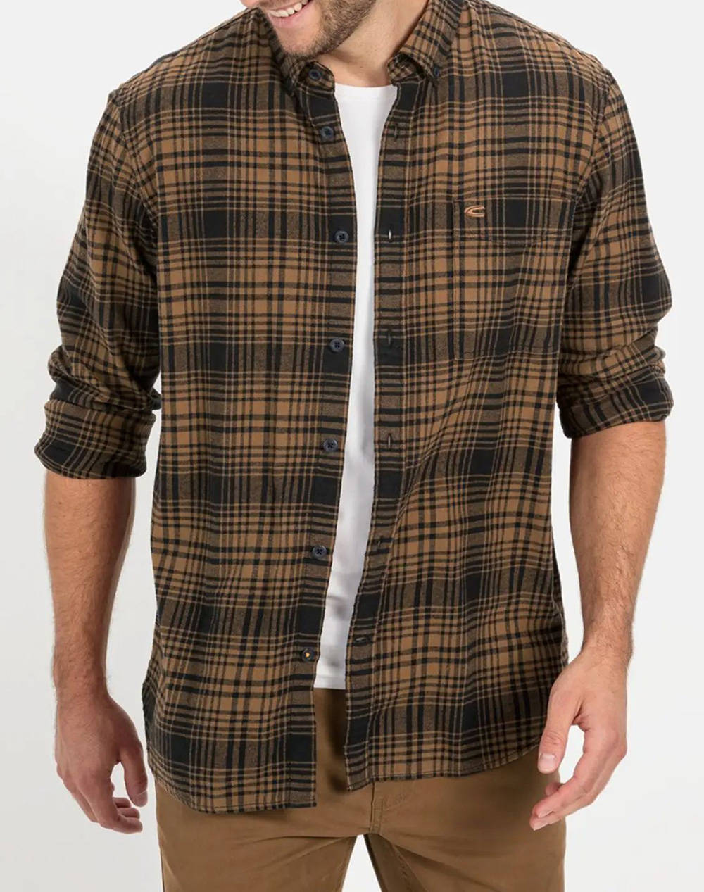 CAMEL ACTIVE CAMASA Μ.Μ. B.D. check flannel