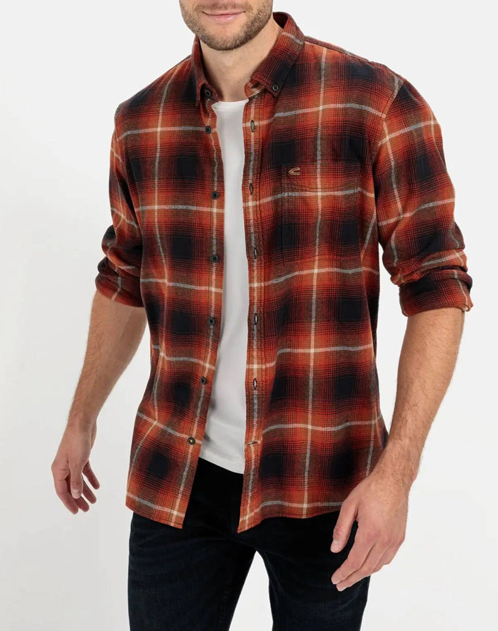 CAMEL ACTIVE CAMASA M.M. B.D. check flannel