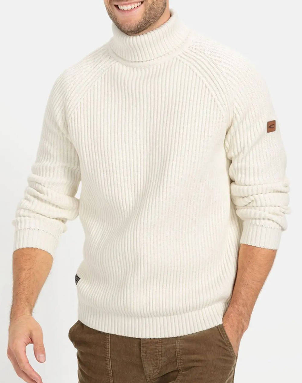 CAMEL Pullover tricotat Rollneck