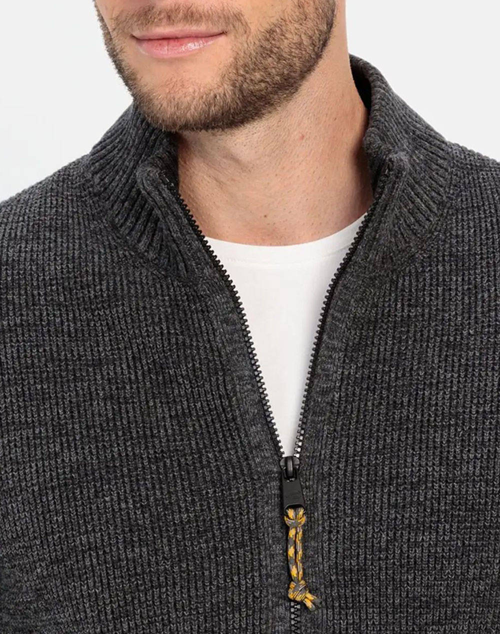 CAMEL Jacheta tricotata full zip