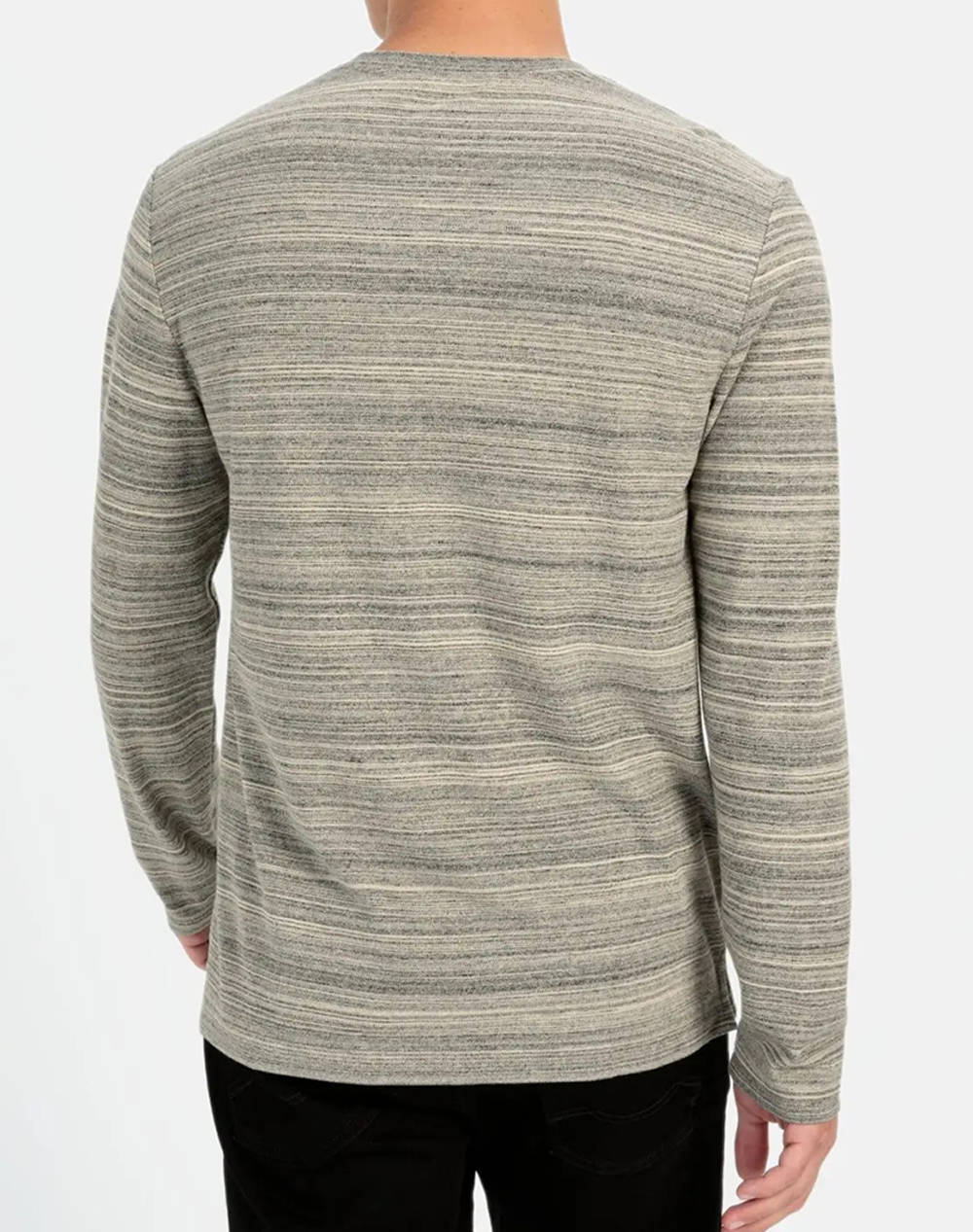 CAMEL T-Shirt M.M. Henley stripes