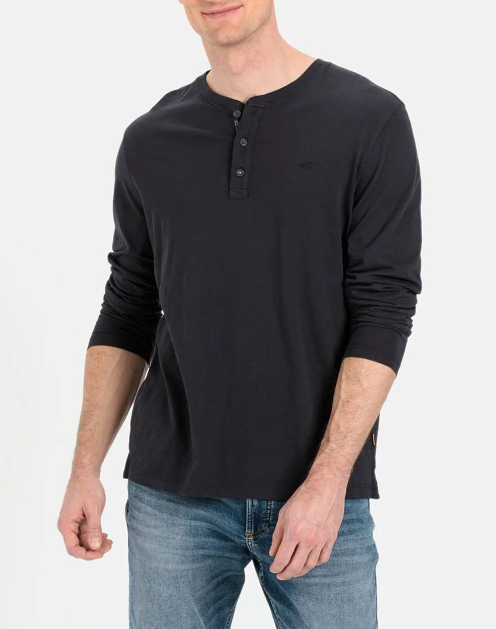 CAMEL T-Shirt M.M. Henley Basic