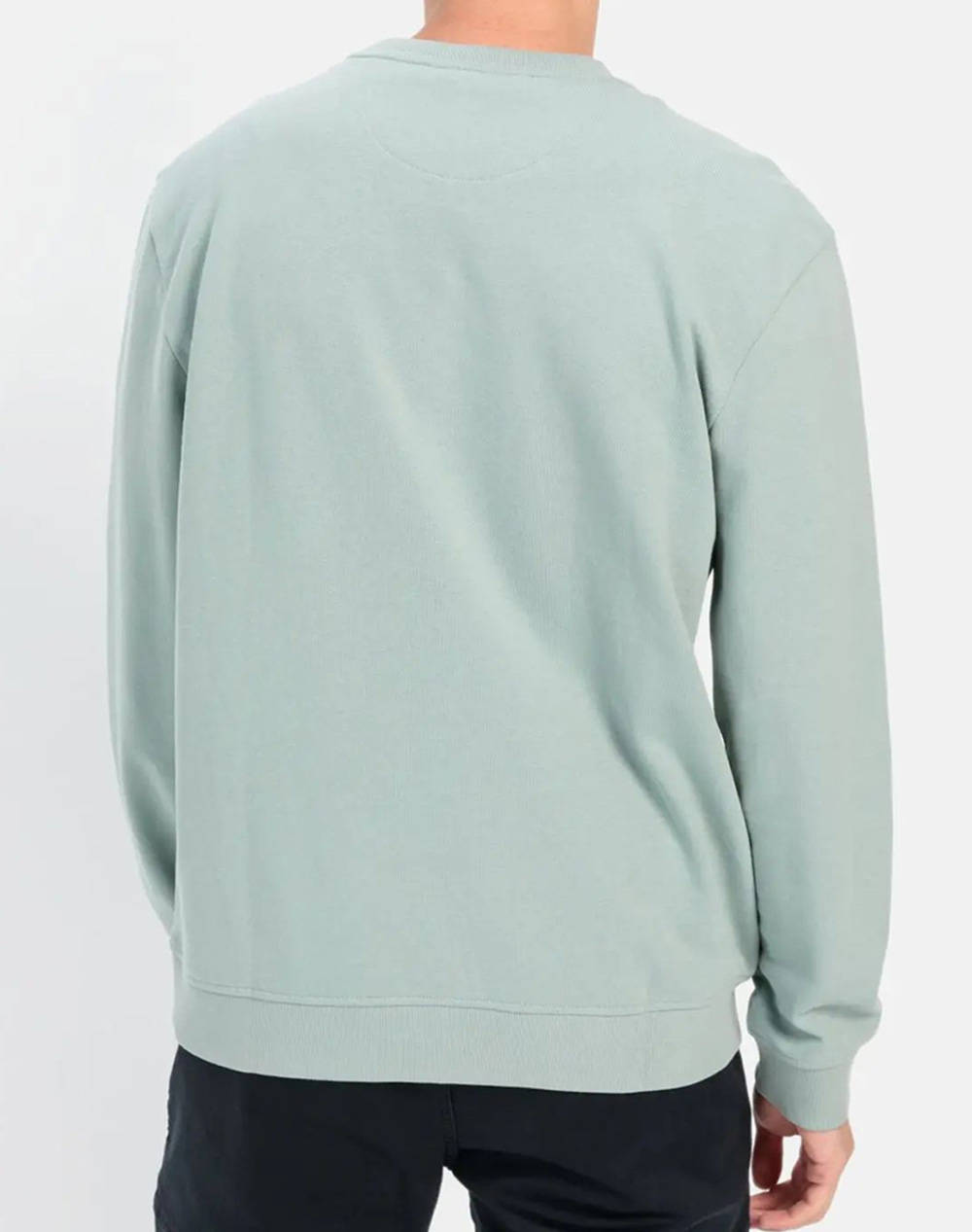 CAMEL Hanorac Crewneck contrast pocket