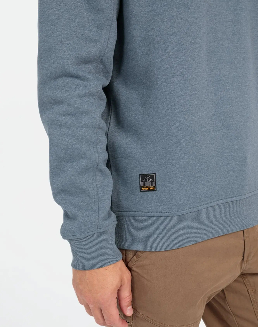 CAMEL Hanorac Crewneck Solid