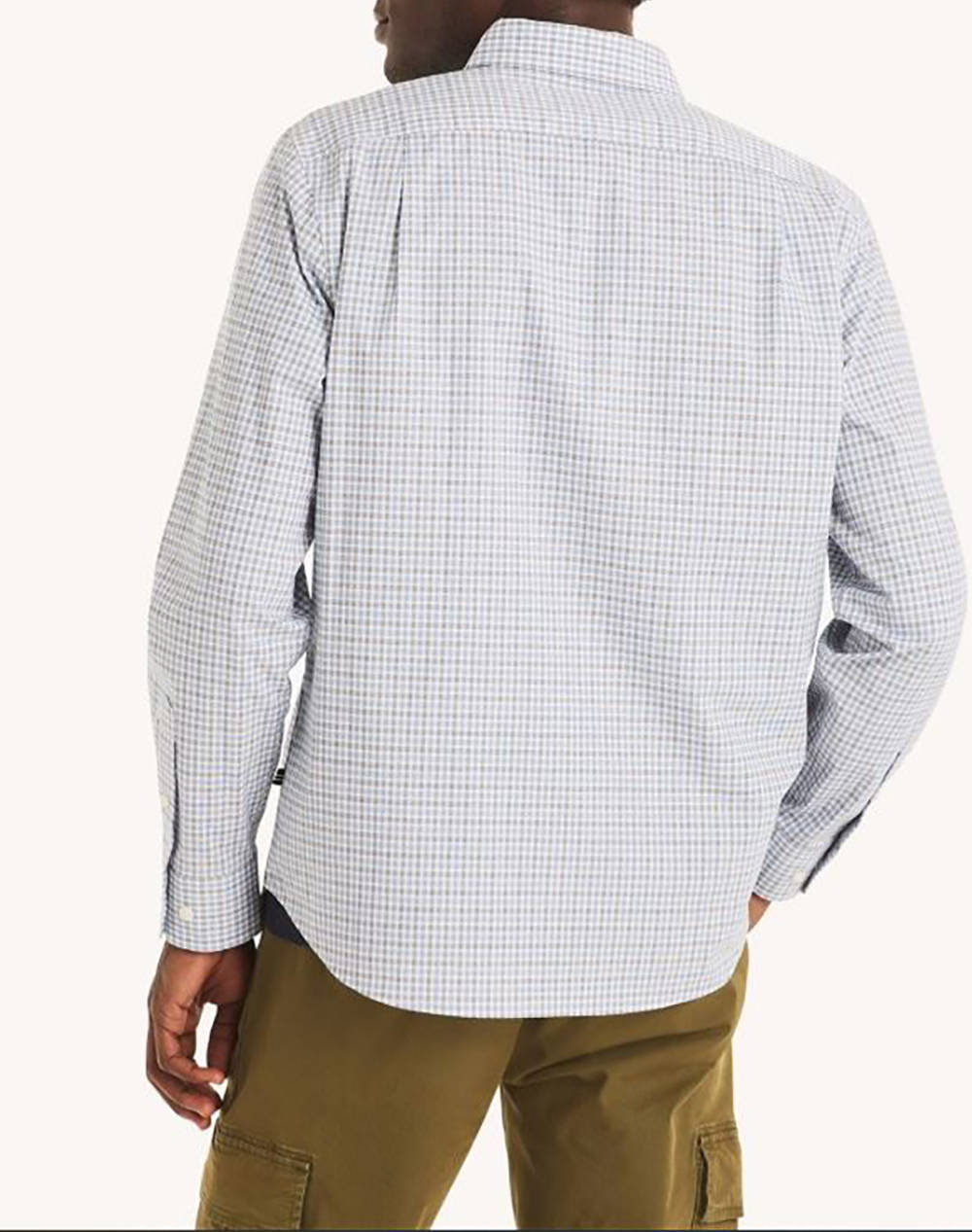 NAUTICA CAMASA MM L/S WTW PLAID