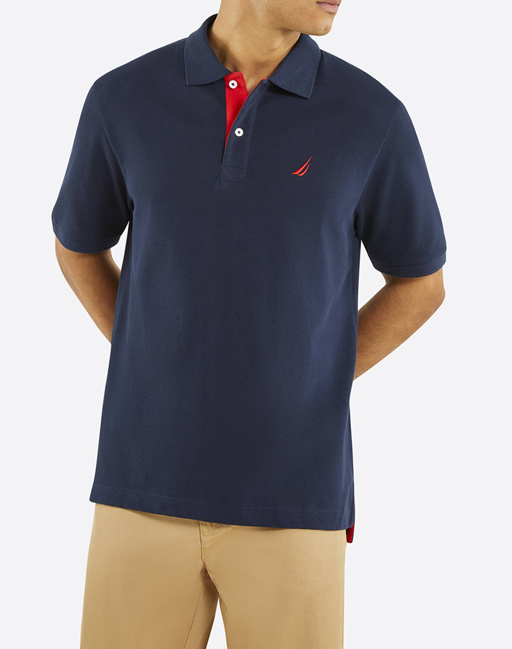 NAUTICA BLUZA POLO KM Alfie Polo Shirt