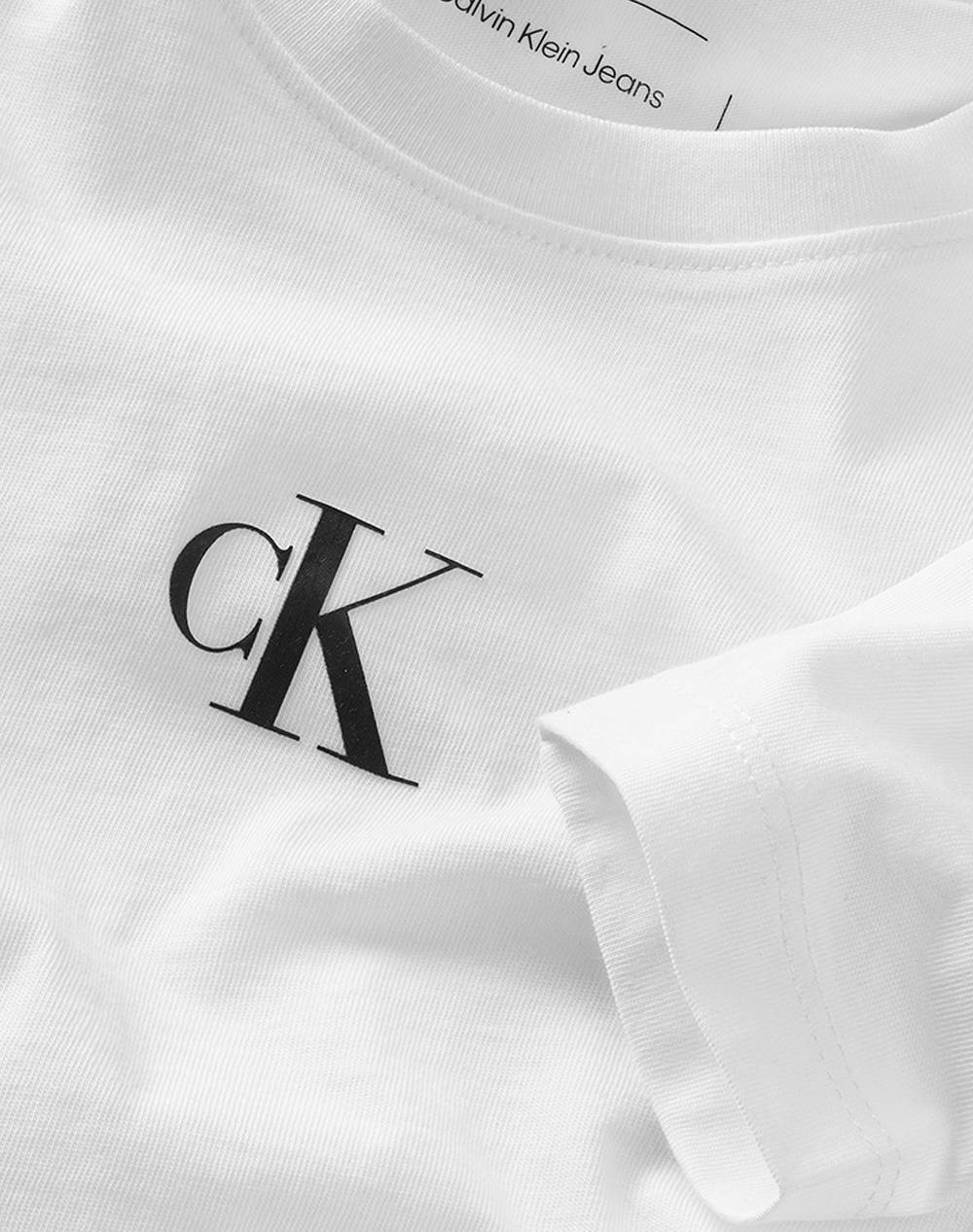 CALVIN KLEIN CK LOGO LS T-SHIRT