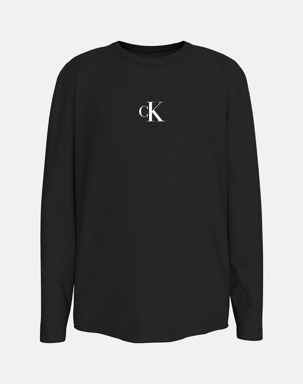 CALVIN KLEIN CK LOGO LS T-SHIRT