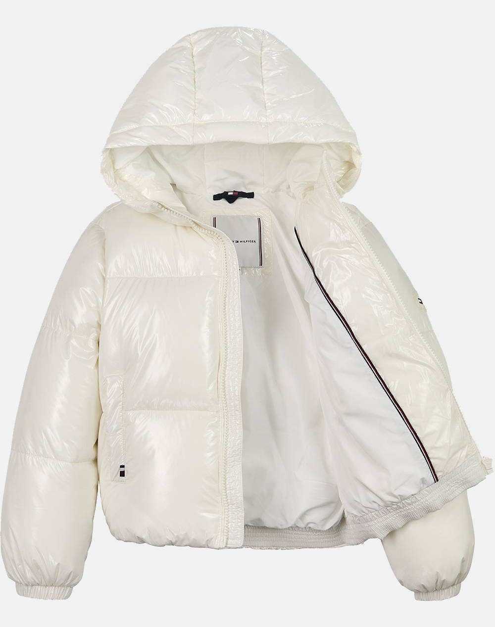 TOMMY HILFIGER NEW YORK GLOSSY PUFFER JACKET