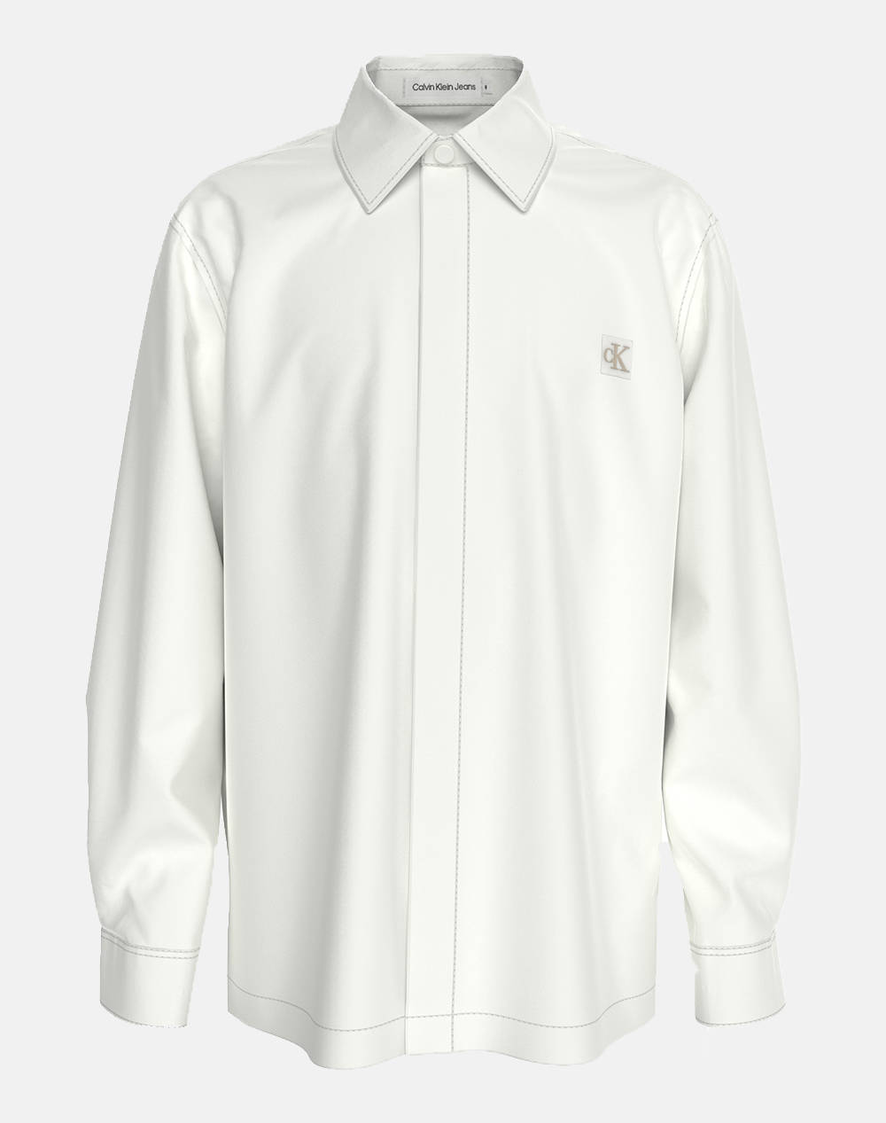 CALVIN KLEIN CEREMONY POPLIN SHIRT