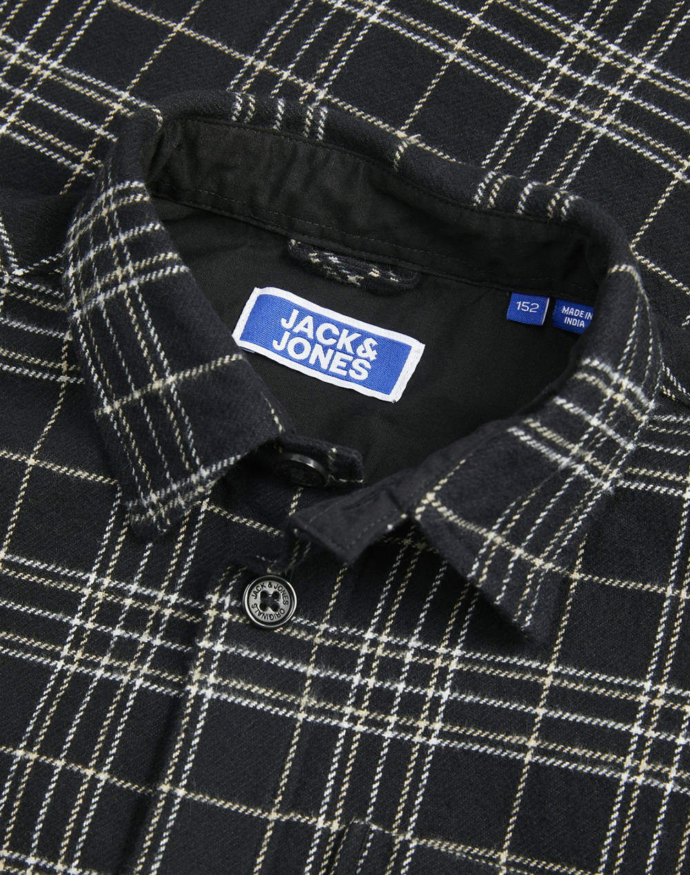 JACK&JONES JORJAMES FLANNEL CHECK SHIRT LS JNR