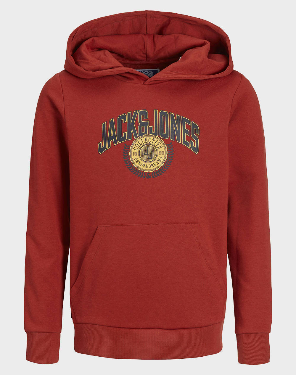 JACK&JONES JJKAM VARSITY BRANDING SWEAT HOOD JNR