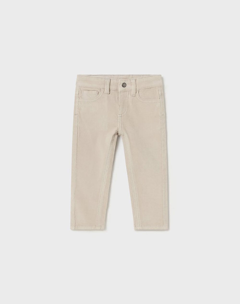 MAYB Pantaloni de velur slim fit