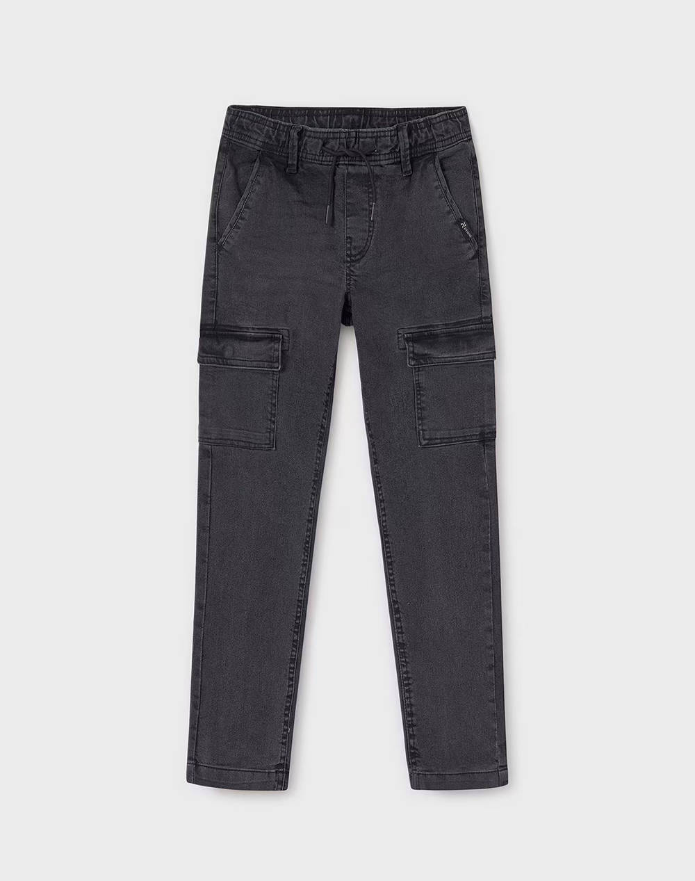 MAYORAL Pantaloni denim jogger cargo