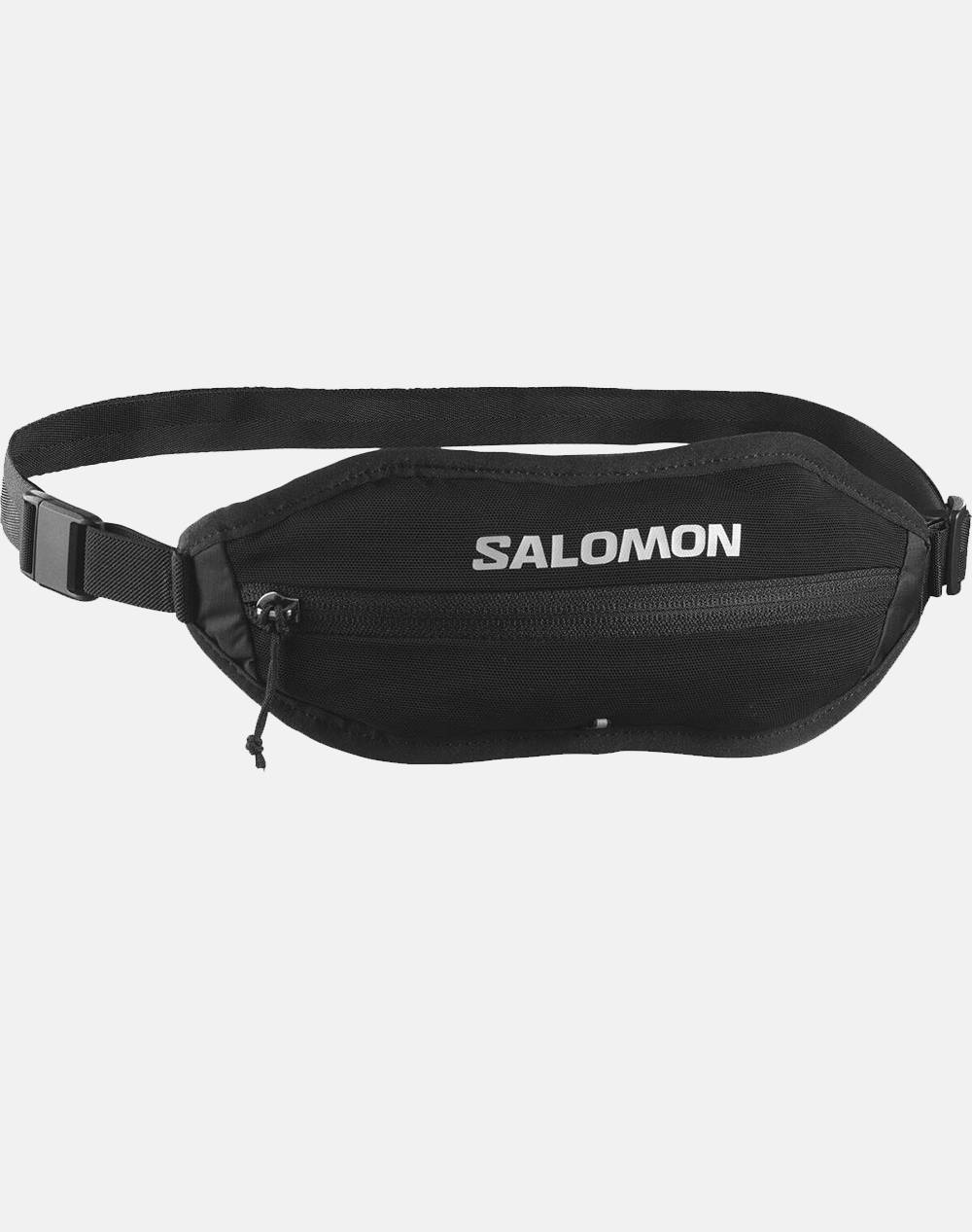 SALOMON BAGS & PACKS ACTIVE SLING BELT BLACK / METAL GEANTA UNISEX (Dimensiuni: 19 x 8cm.)