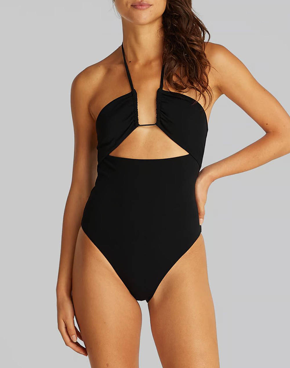 CALVIN KLEIN JEANS PLUNGE ONE PIECE -RP