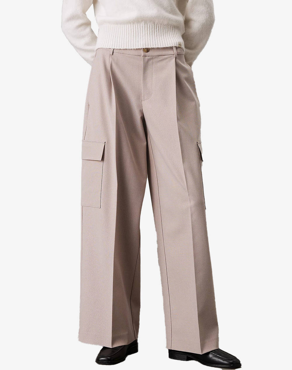 CALVIN KLEIN JEANS RELAXED LEG TAILORED PANT