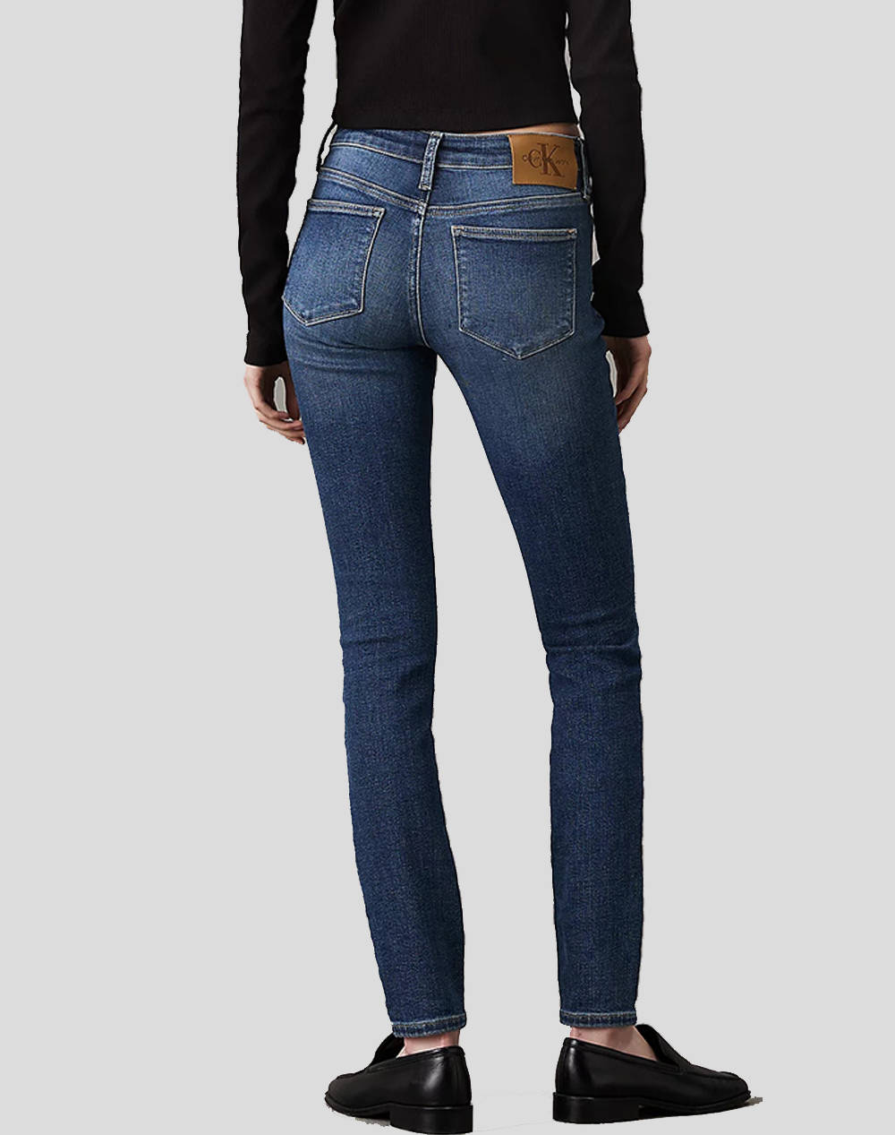 CALVIN KLEIN JEANS MID RISE SKINNY