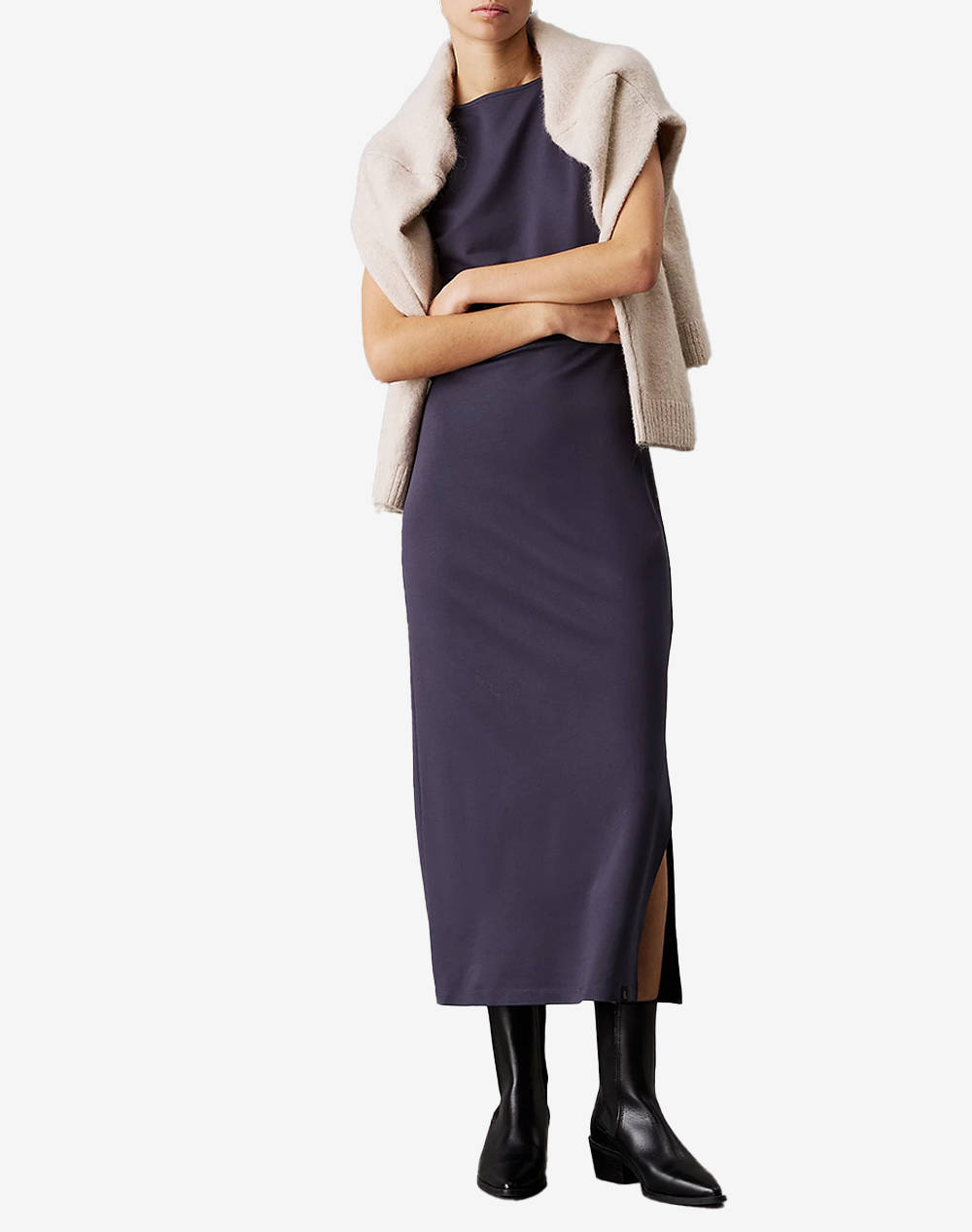 CALVIN KLEIN JEANS LONG MILANO DRESS