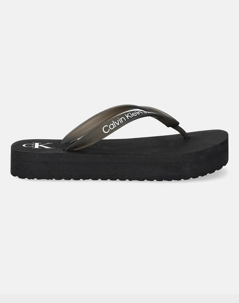 CALVIN KLEIN BEACH SANDAL FLATFORM TPU