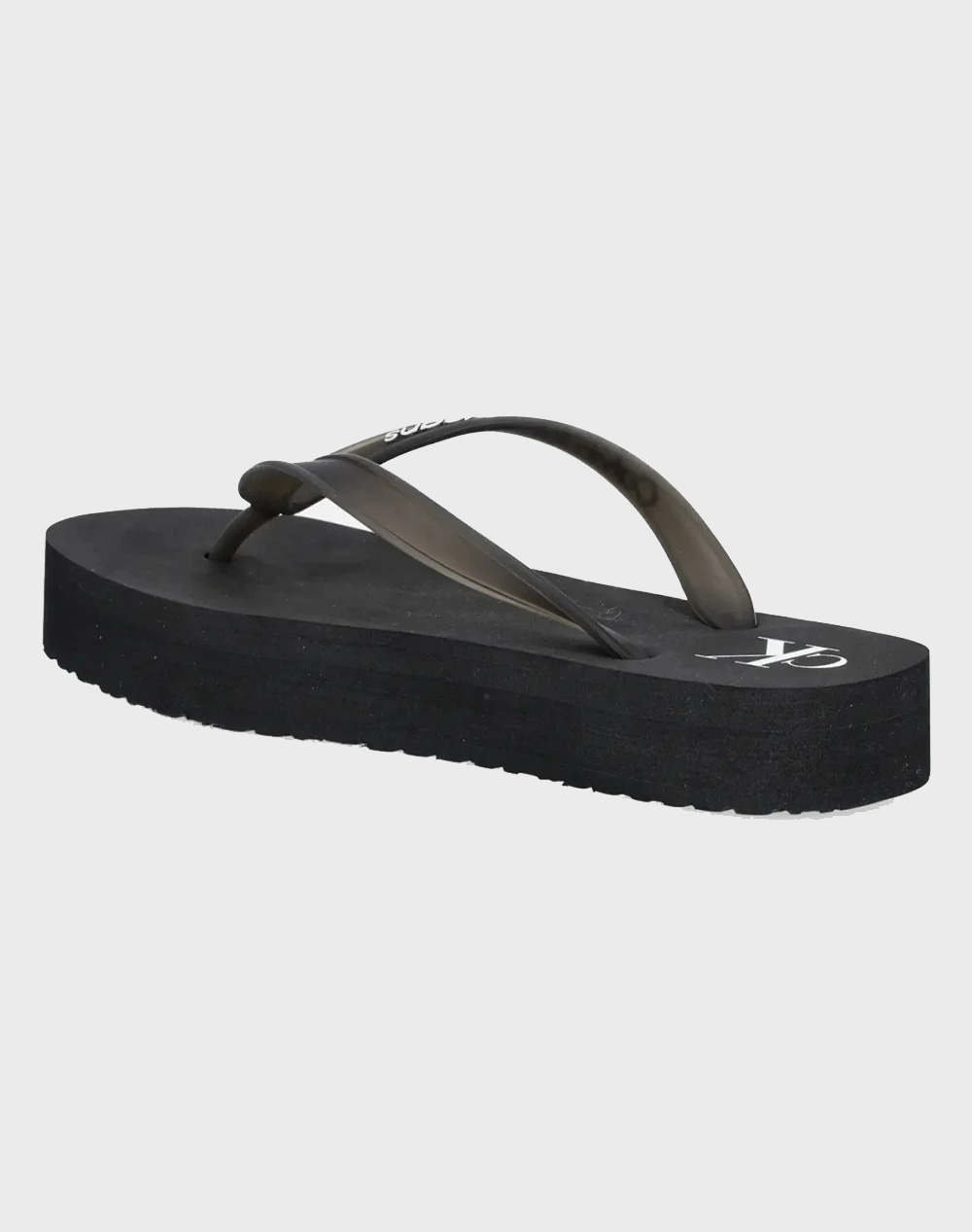 CALVIN KLEIN BEACH SANDAL FLATFORM TPU