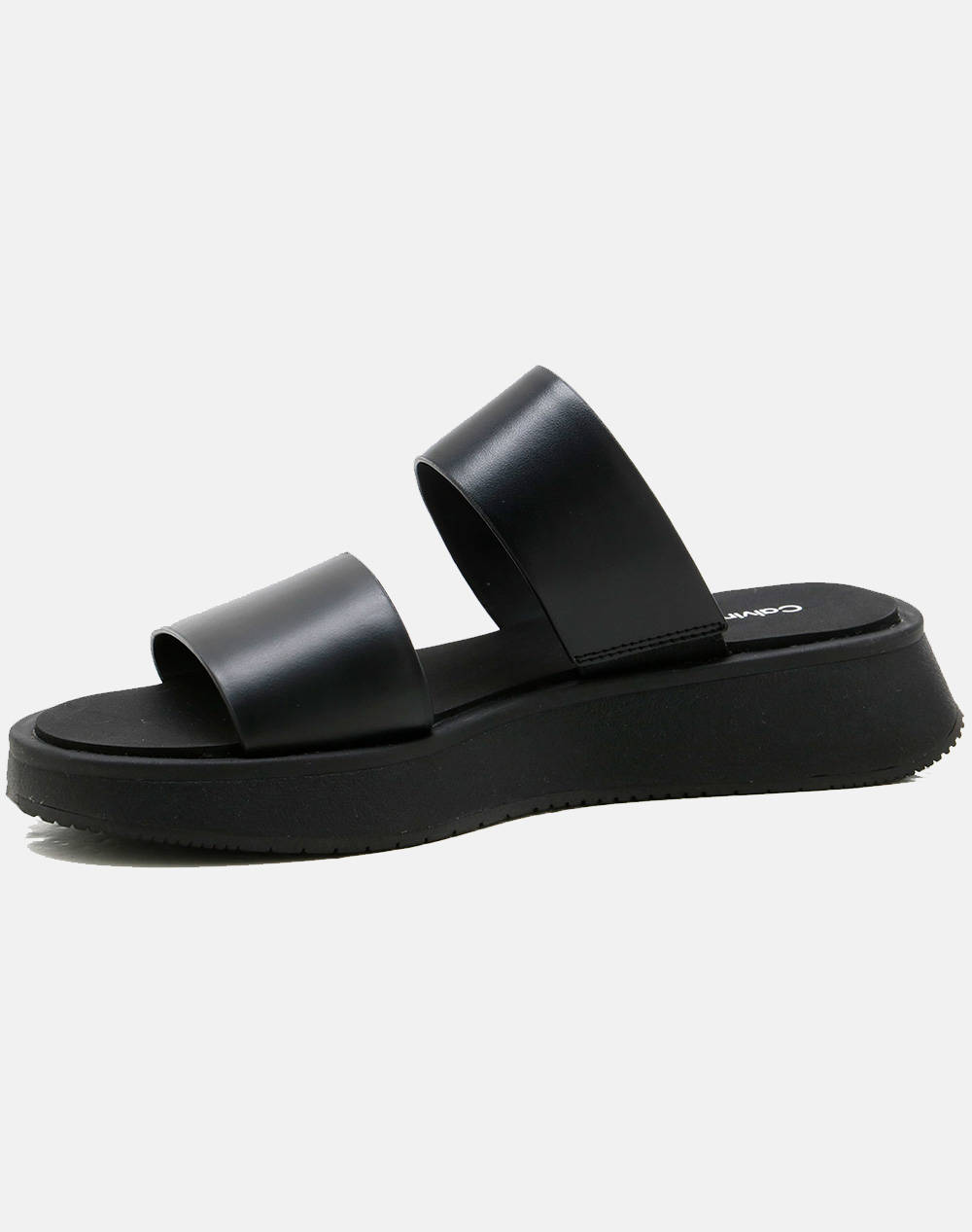 CALVIN KLEIN SANDAL SLIDE DOUBLE STRAP