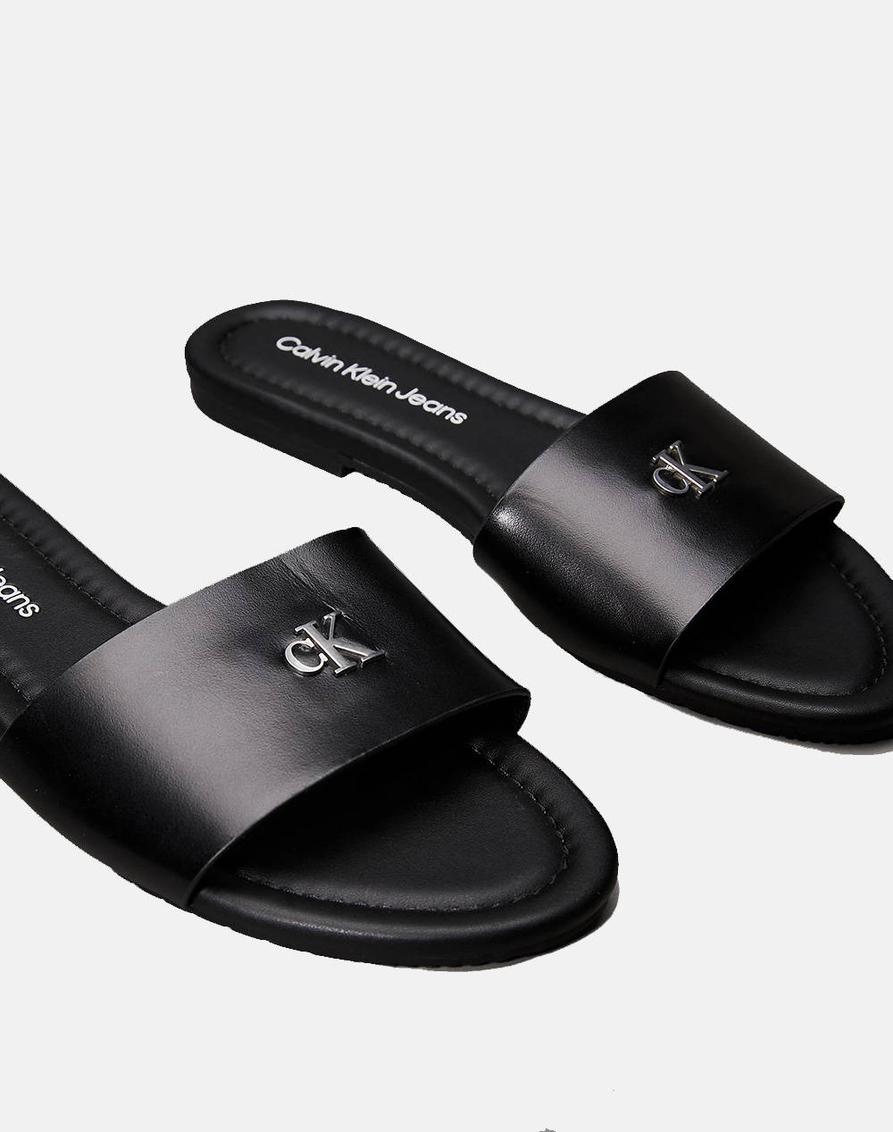 CALVIN KLEIN FLAT SANDAL SLIDE MG