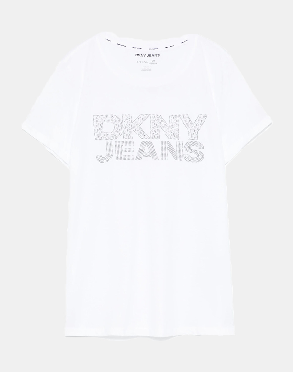 DKNY DJ4T1333 LOGO BLUZA CU MANECA SCURTA DKNY