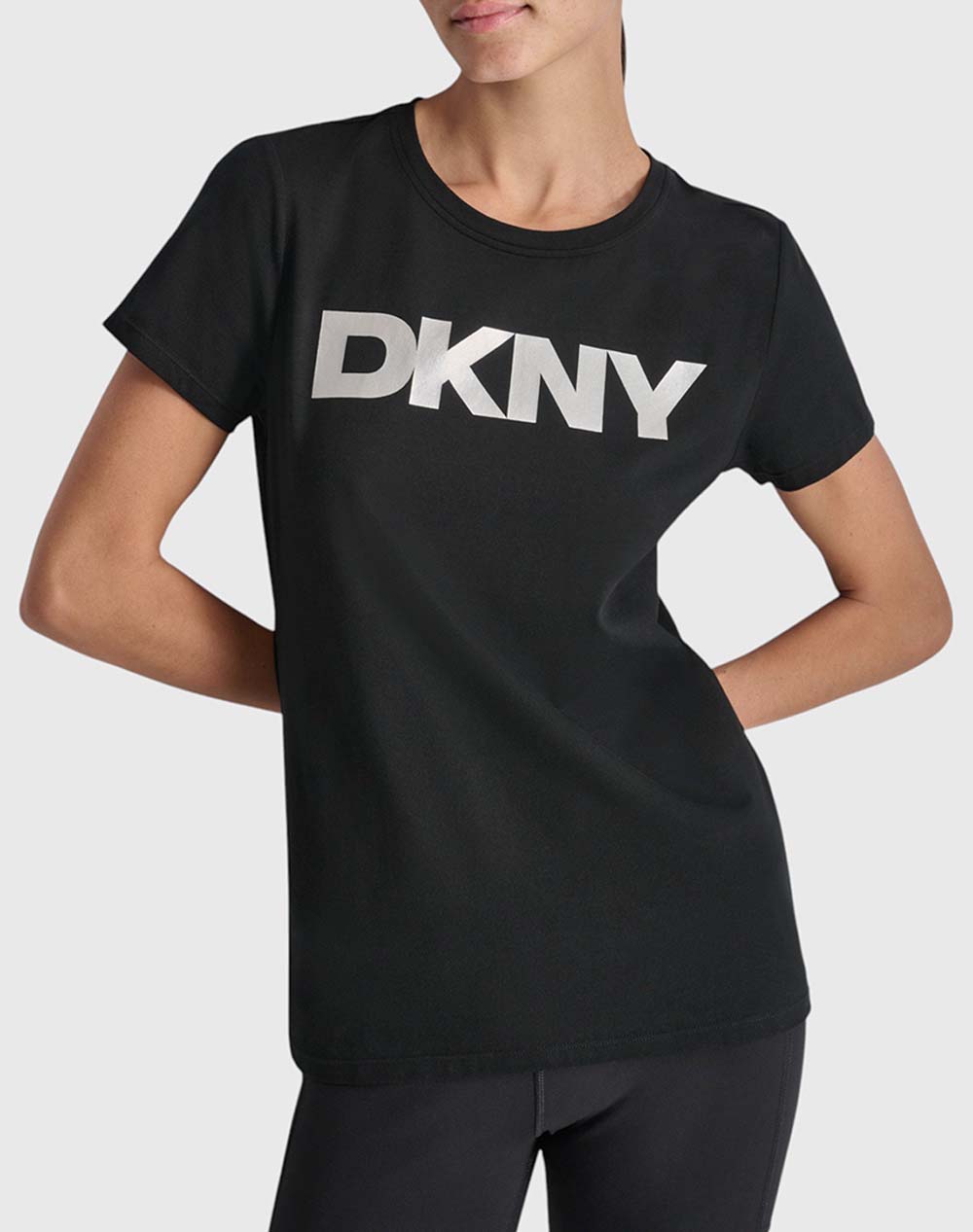 DKNY DP5T9923 LOGO BLUZA CU MANECA SCURTA DKNY