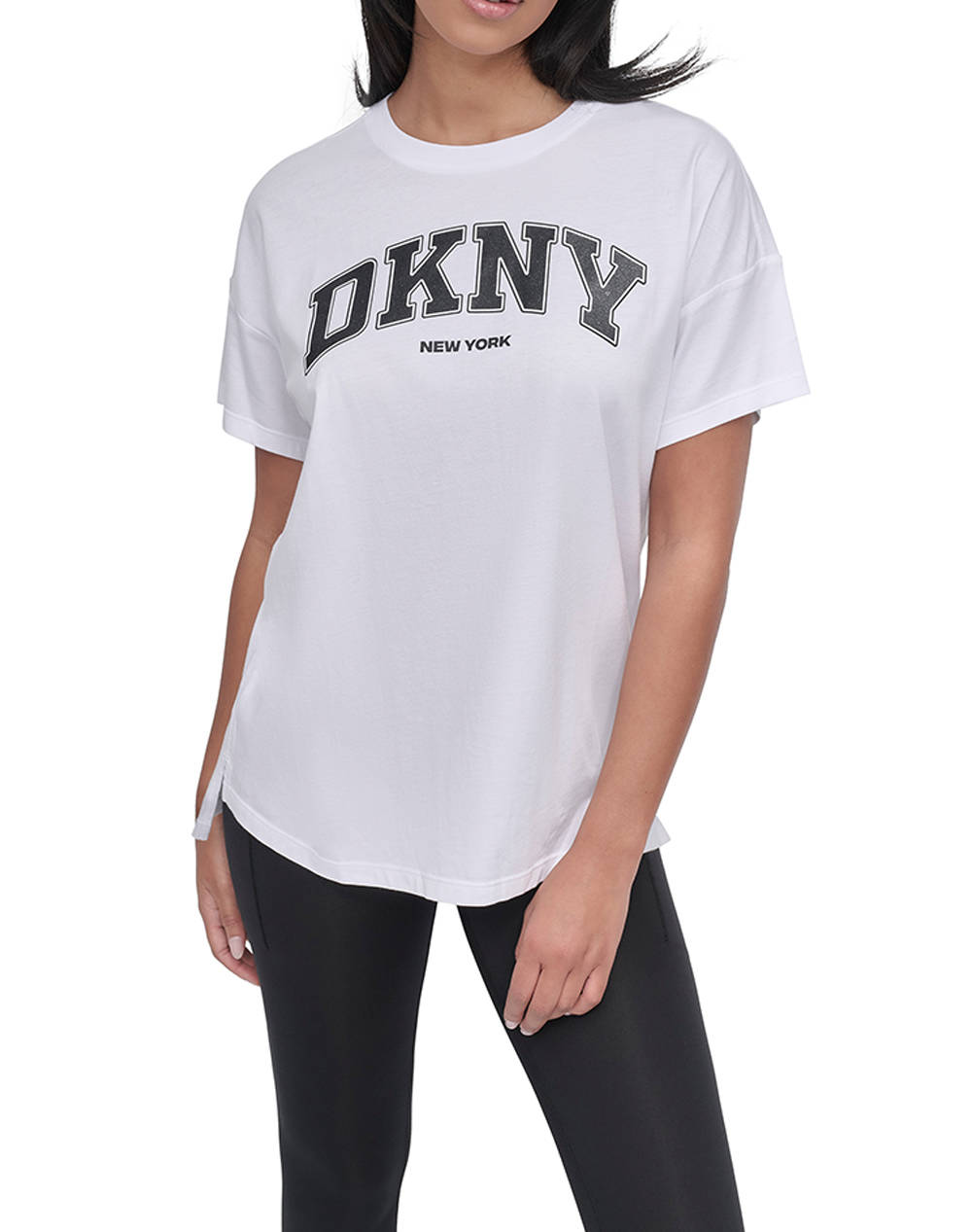 DKNY DP5T1224 LOGO BLUZA CU MANECA SCURTA DKNY