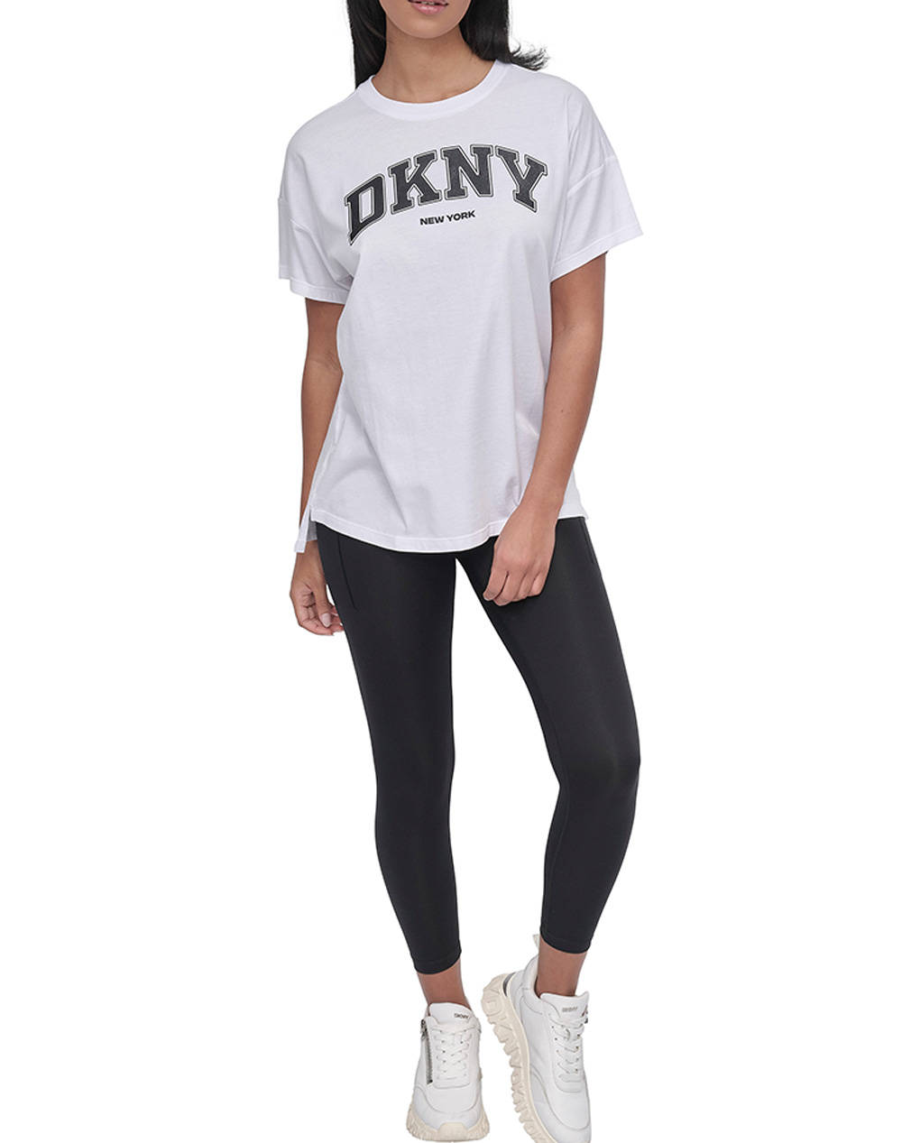 DKNY DP5T1224 LOGO BLUZA CU MANECA SCURTA DKNY