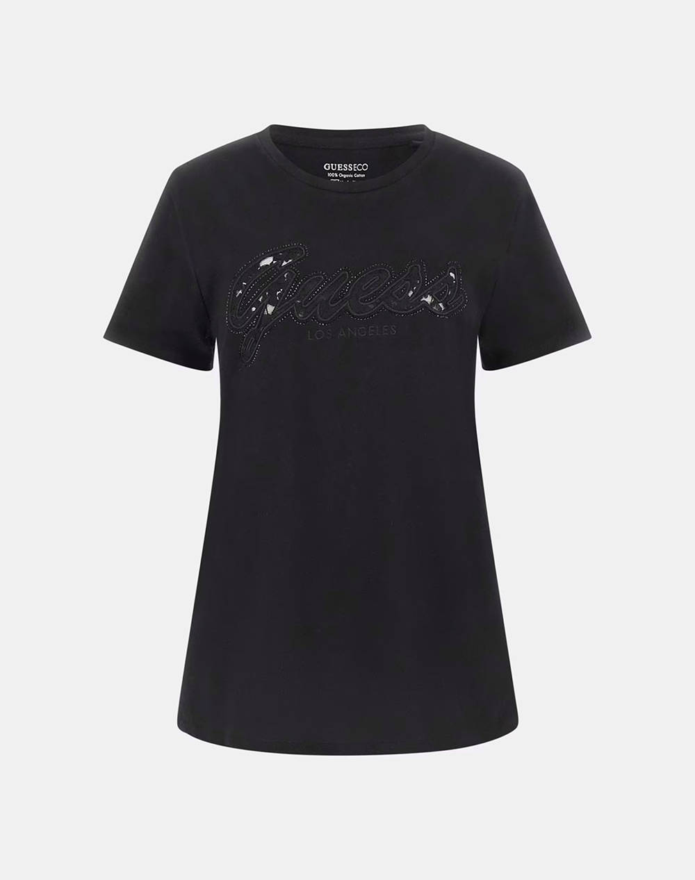 GUESS SS SCRIPT LACE LOGO EASY TEE BLUZA DE DAMA