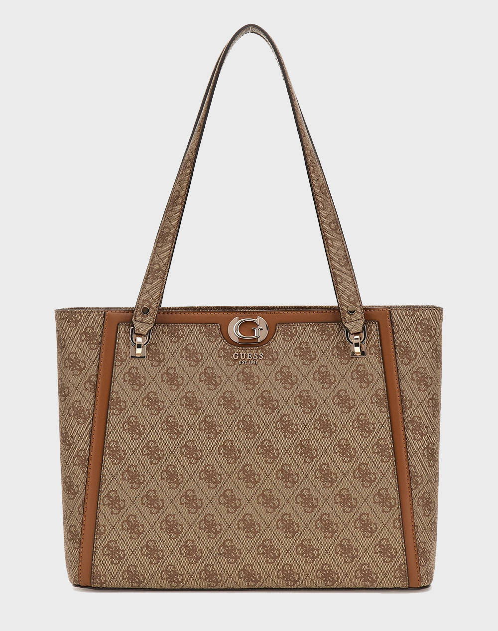 GUESS ORLINA LOGO NOEL TOTE GEANTA DE DAMA (Dimensiune : 21 x 15 x 6cm.)