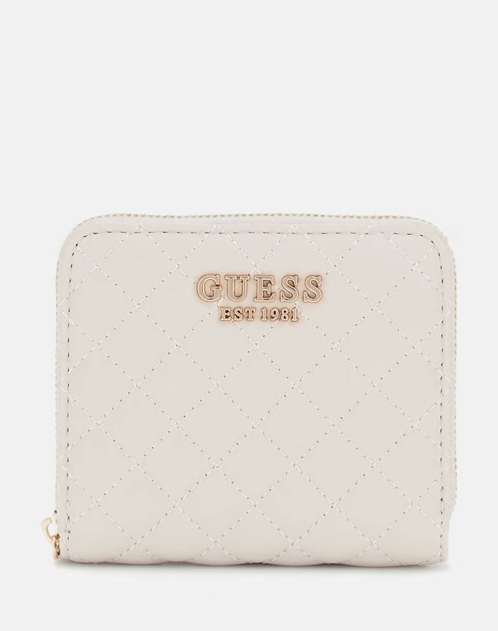 GUESS ECO RIANEE SLG SMALL ZIP AROUD PORTOFEL DE DAMA (Dimensiuni: 11 x 9 x 2 cm)