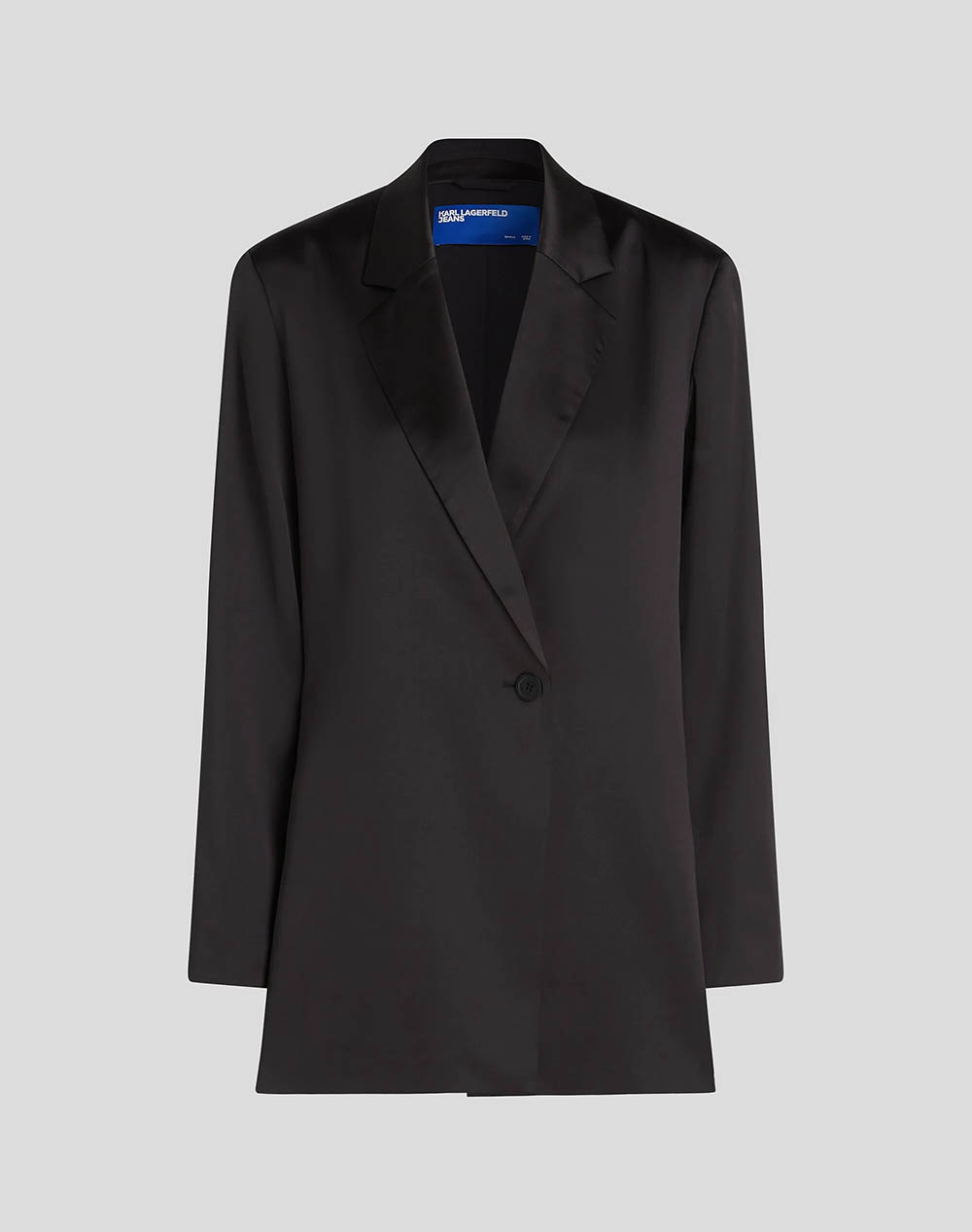 KARL LAGERFELD KLJ SATIN TIED BLAZER