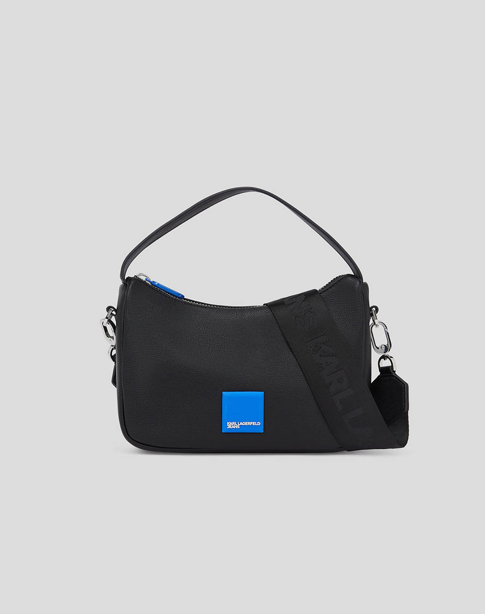 KARL LAGERFELD KLJ BOX LOGO SOFT MINI HOBO (Dimensiuni: 24 x 16 x 8cm.)