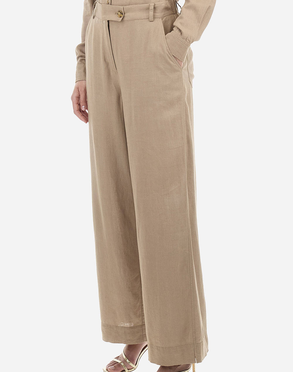 LA MARTINA PANTALONI WOMAN PANT VISCOSE LINEN