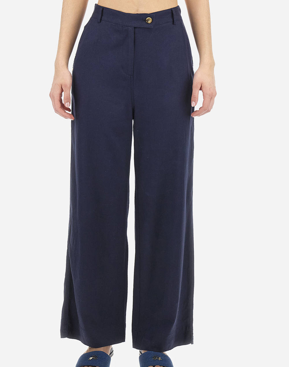 LA MARTINA PANTALONI WOMAN PANT VISCOSE LINEN