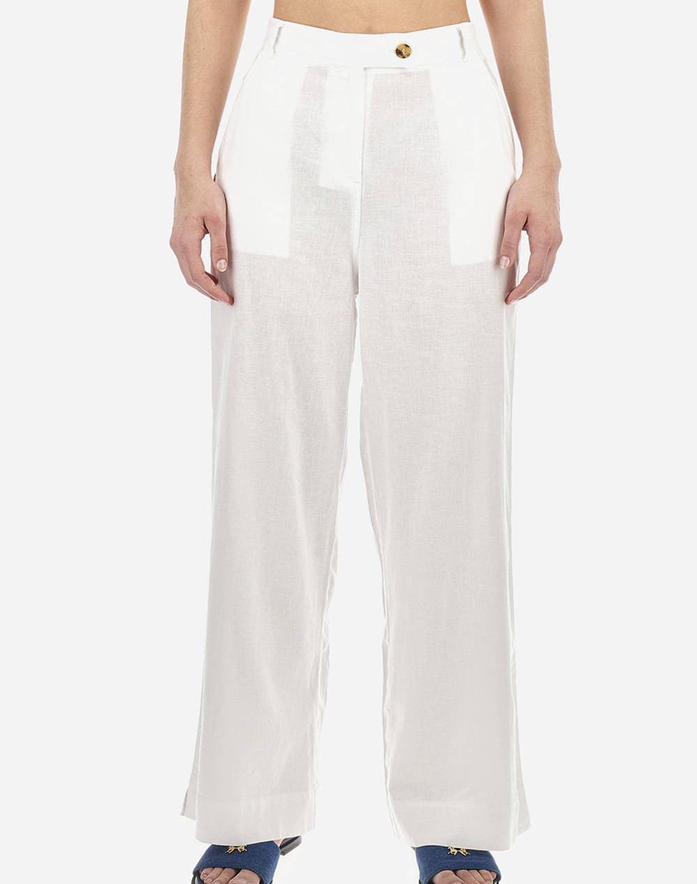 LA MARTINA PANTALONI WOMAN PANT VISCOSE LINEN