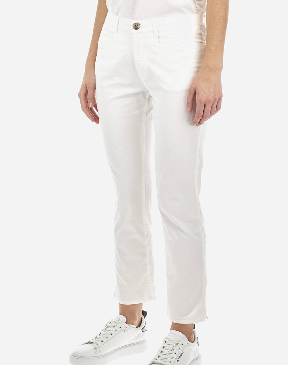 LA MARTINA PANTALONI WOMAN TROUSERS COTTON TWILL